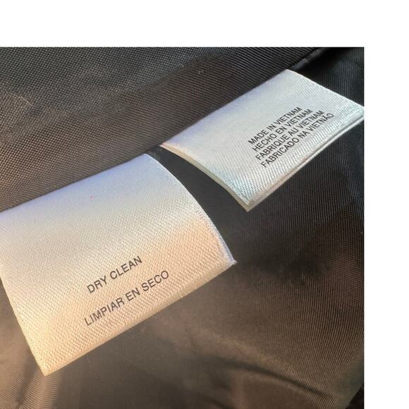 Kasper Black Red Textured Blazer Women’s Size 12 – One Button Career Jacket - Picture 4 of 4